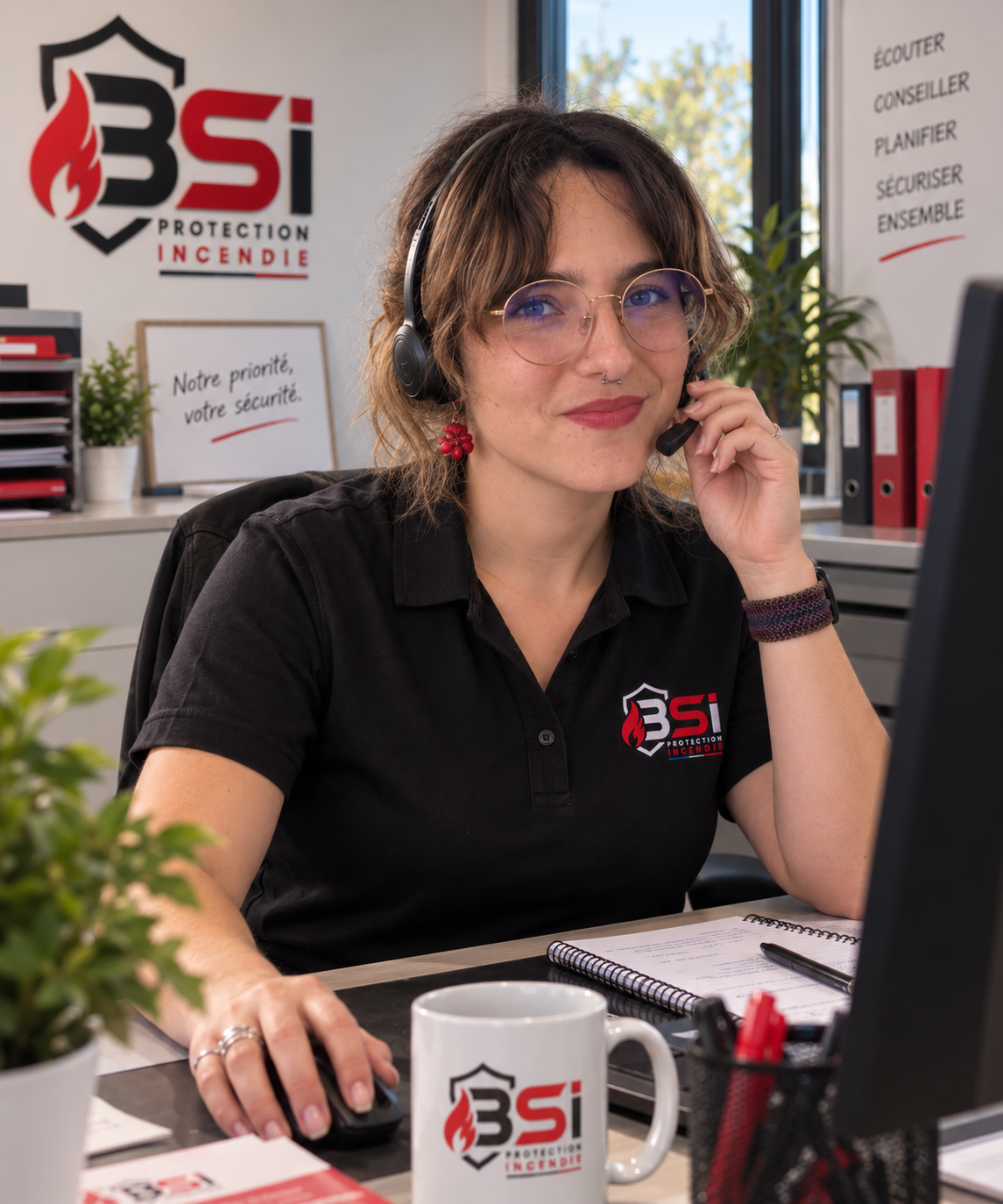 Espace de travail BSI Protection Incendie
